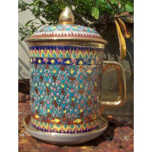 Turquoise Pattern Mug
