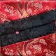 Red & Black Dragons Brocade Text Cover 