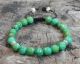 Faceted African Turquoise Wrist Mala