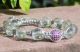 Faceted Crystal Quartz and Pink CZ's Pavé Shamballa Macrame Bracelet