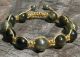Golden Obsidian Shamballa Bracelet with Pyrite